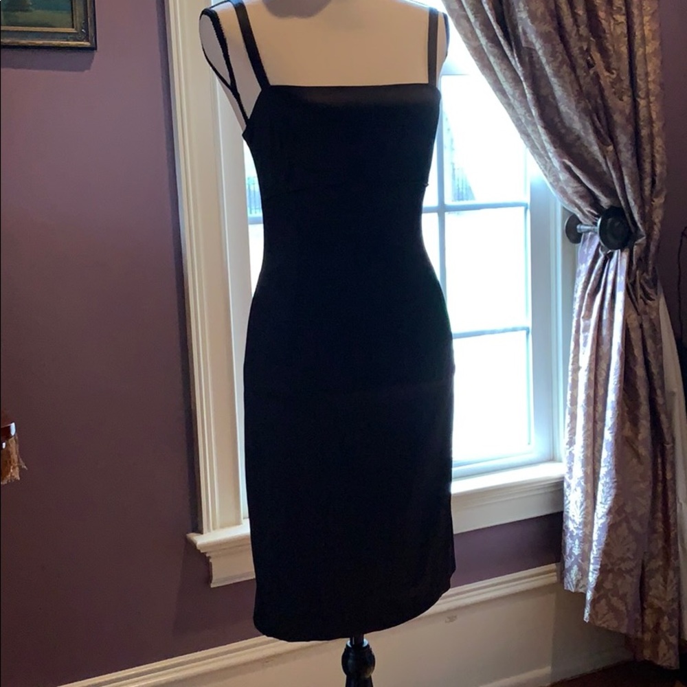 Simple fitted cocktail dress